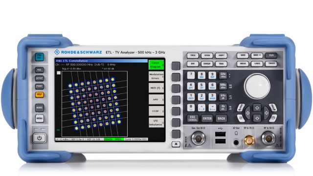 R&S羅德與施瓦茨 ETL 廣播電視信號(hào)分析儀，頻率范圍500 kHz to 3 GHz