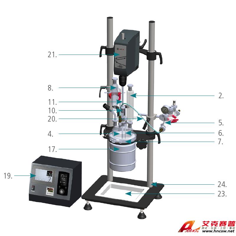 JULABO優(yōu)萊博 5000ml壓力反應(yīng)釜，（ 150mm法蘭開(kāi)口）JRS-6423-22