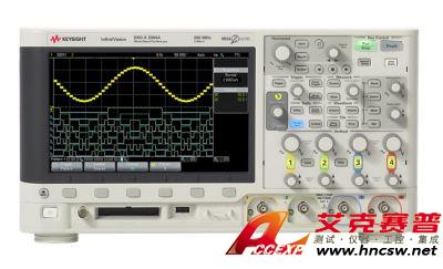 keysight是德 DSOX2004A 示波器：70 MHz，4 個(gè)模擬通道