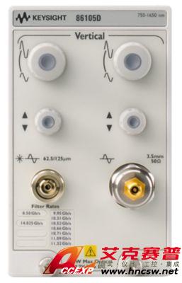 keysight是德 86105D 34 GHz 光 / 50 GHz 電模塊，750-1650 nm，